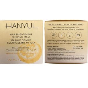 Yuja Brightening Sleeping Mask by Hanyul | Amazing Korean Skincare